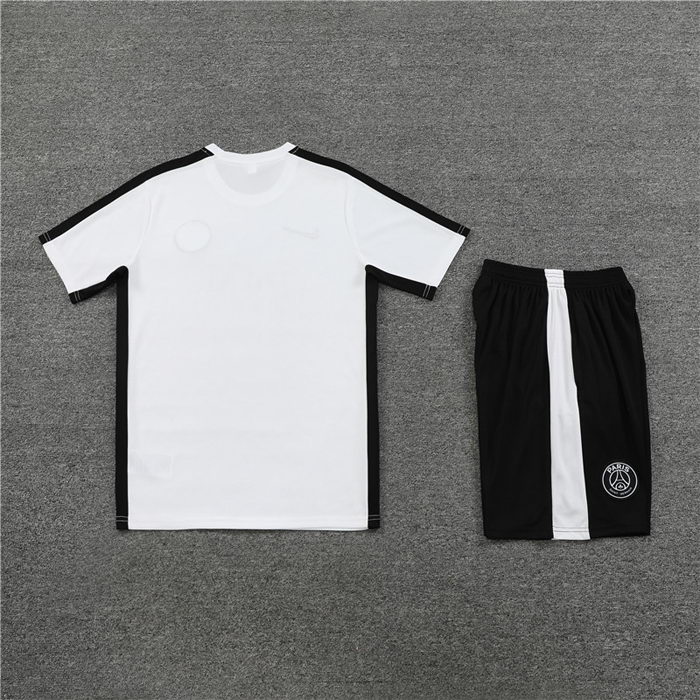 Chandal del Paris Saint-Germain Manga Corta 23-24 Blanco - Pantalon Corto